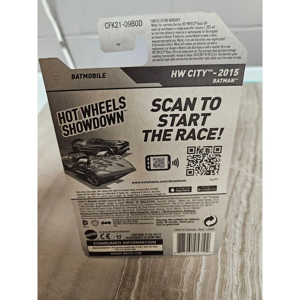 Hot‎ Wheels Batmobile HW City